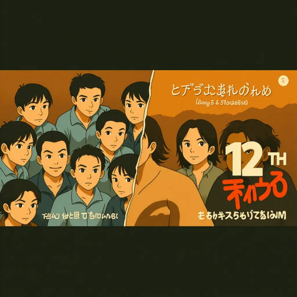 12th Fail (2023) - Anime style