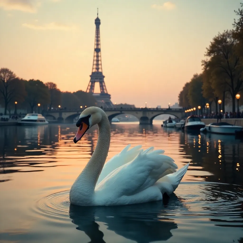 Swan in Paris: Twilight Over the Seine - Part 3