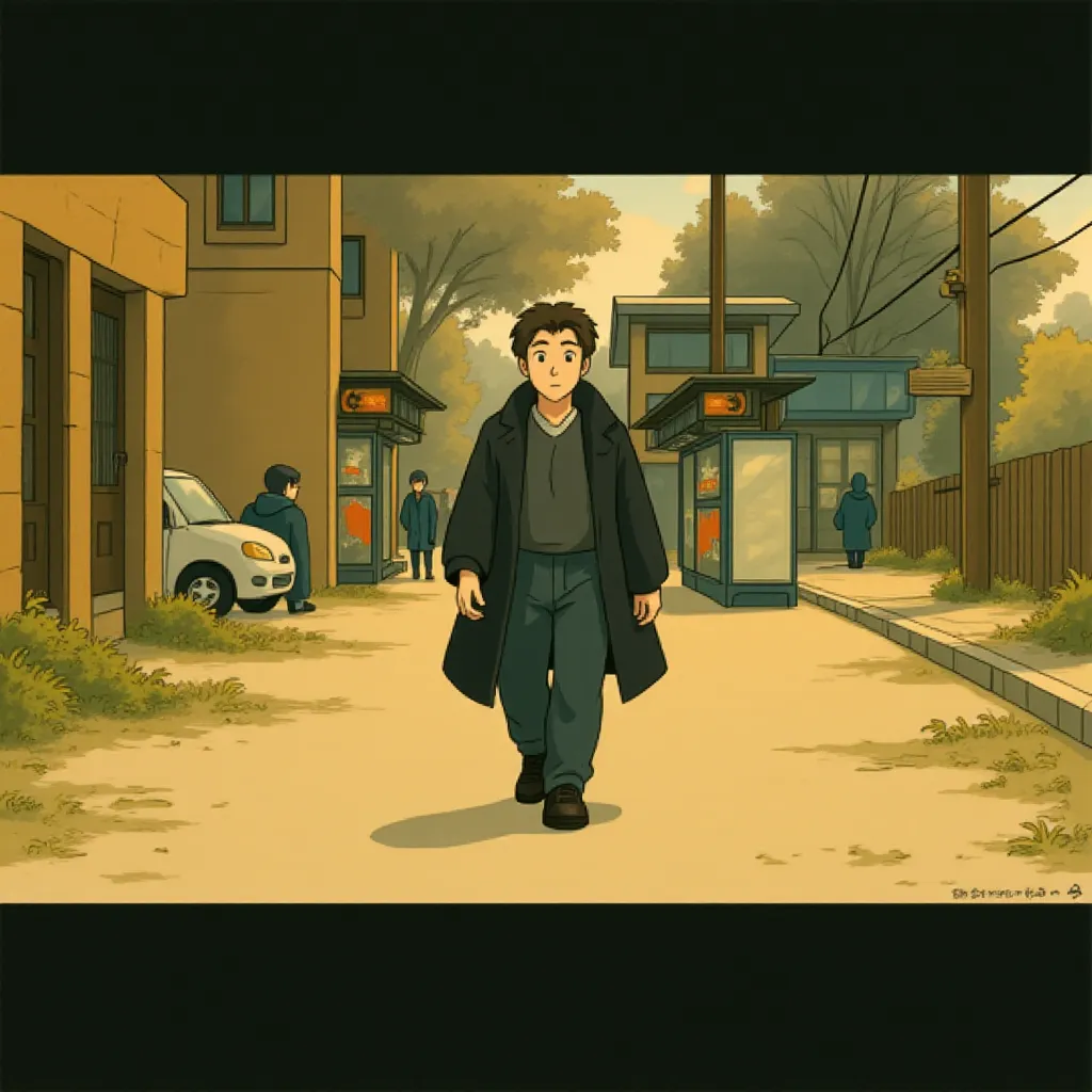 Liam Neeson in Unknown (2011) - Anime style