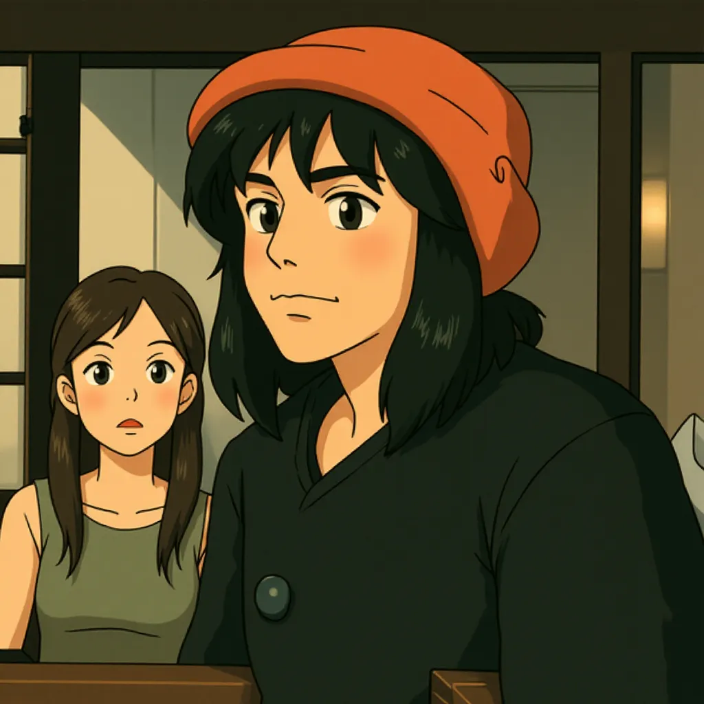 Manuela Velasco and Ferran Terraza in REC (2007) - Anime style