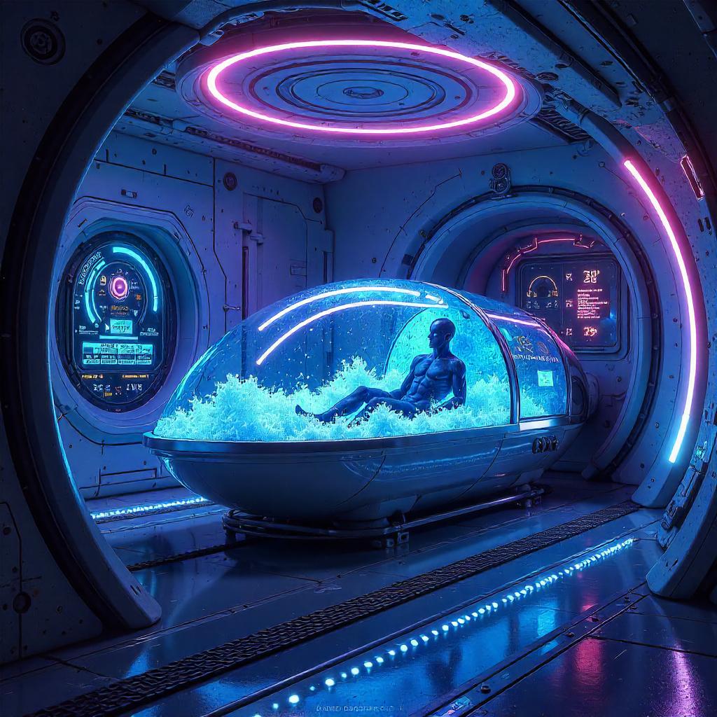 Cryogenic Time Chamber: Digital Time Machine