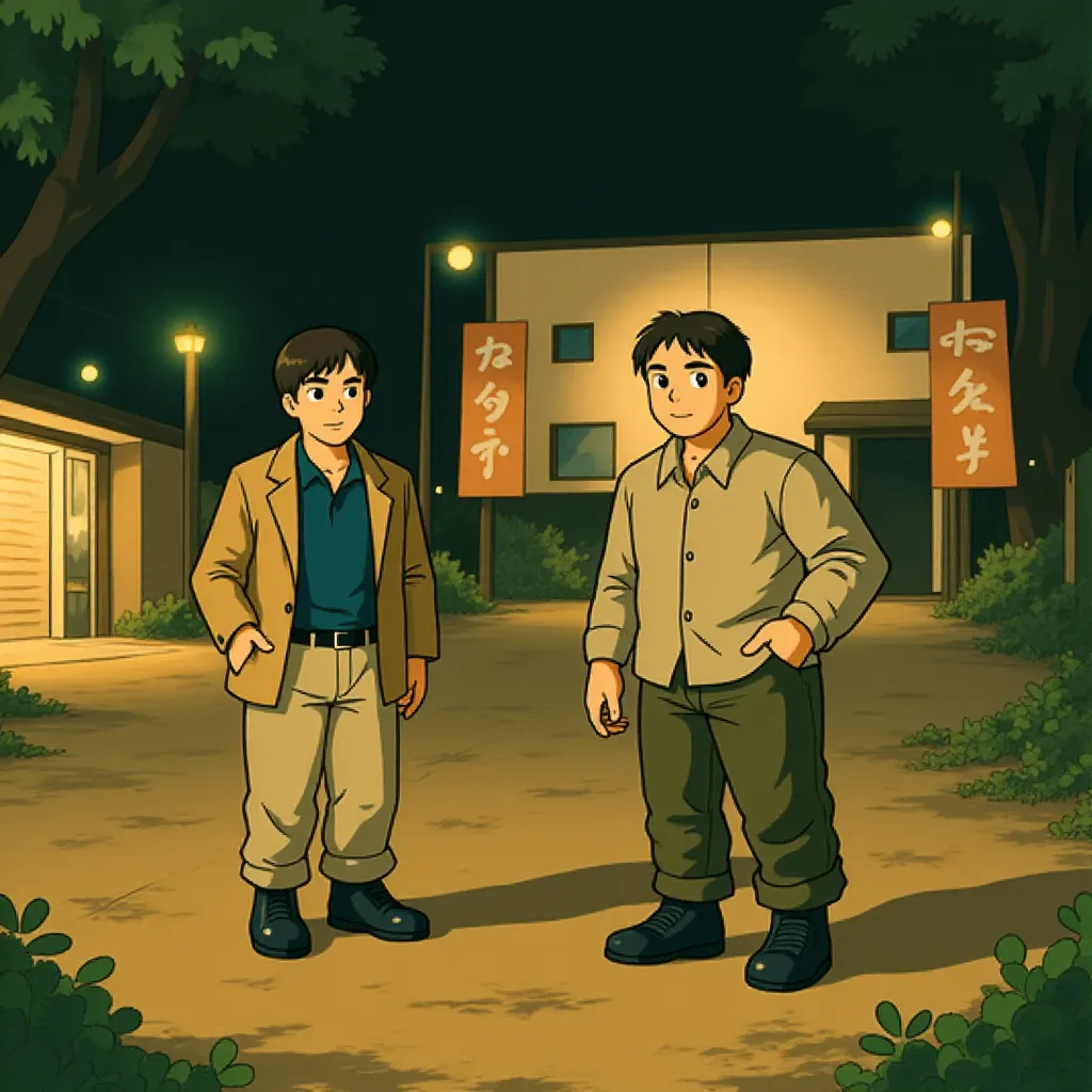 Josh Brolin, Benicio Del Toro, and Emily Blunt in Sicario (2015) - Anime style