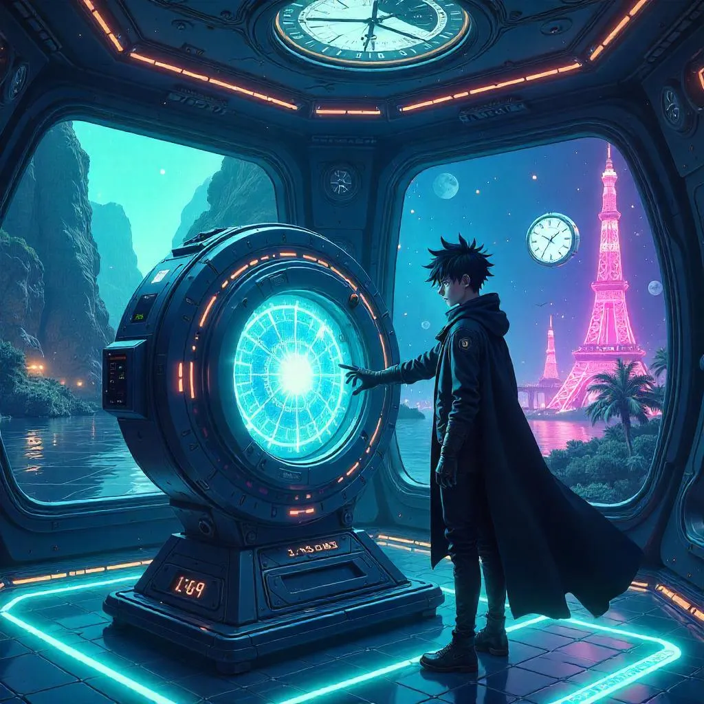 Time Machine in a Holodeck: Anime Adventure