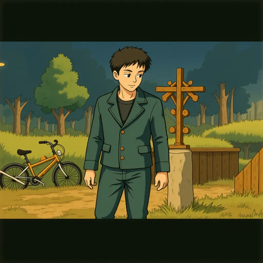 Nicolas Cage in Ghost Rider (2007) - Anime style