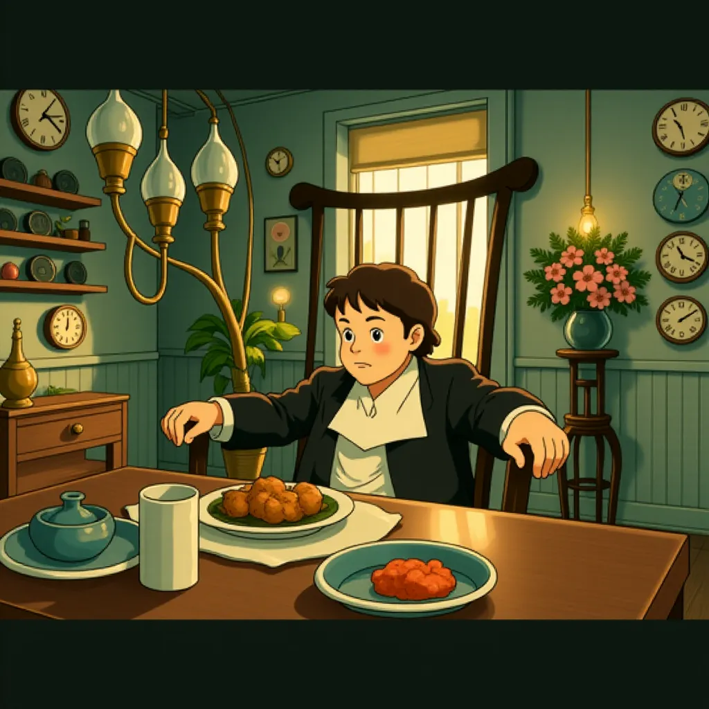 Willem Dafoe in Poor Things (2023) - Anime style