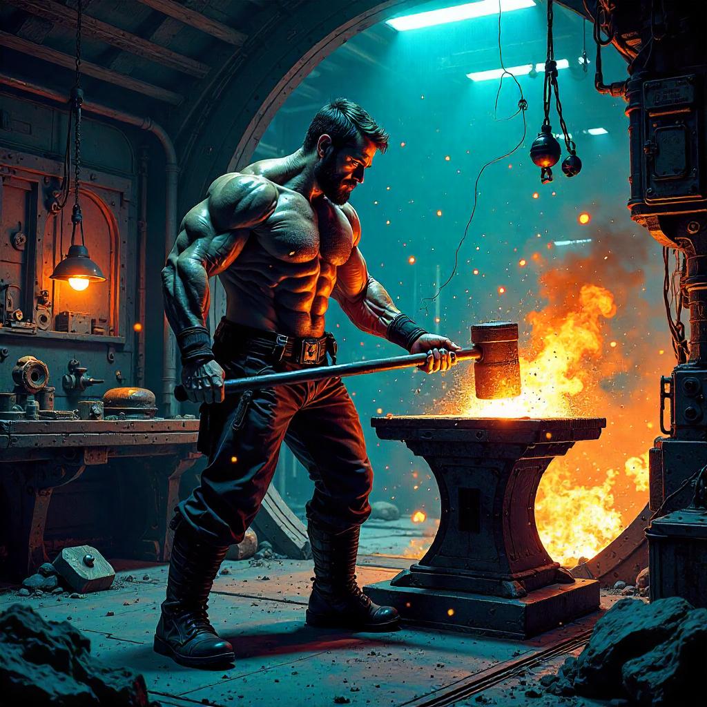 Holodeck Blacksmith: Comic Forge
