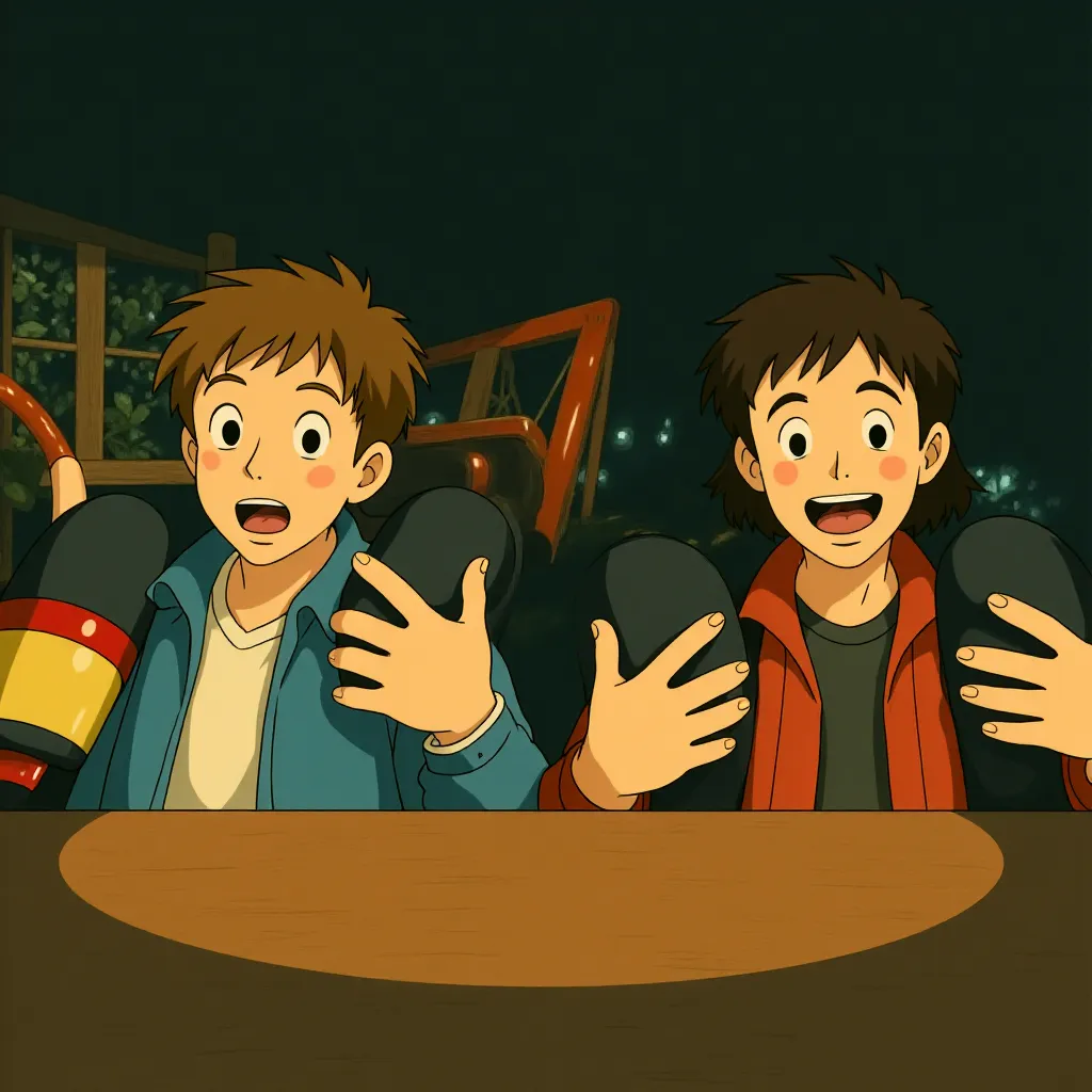 Ryan Merriman and Mary Elizabeth Winstead in Final Destination 3 (2006) - Anime style