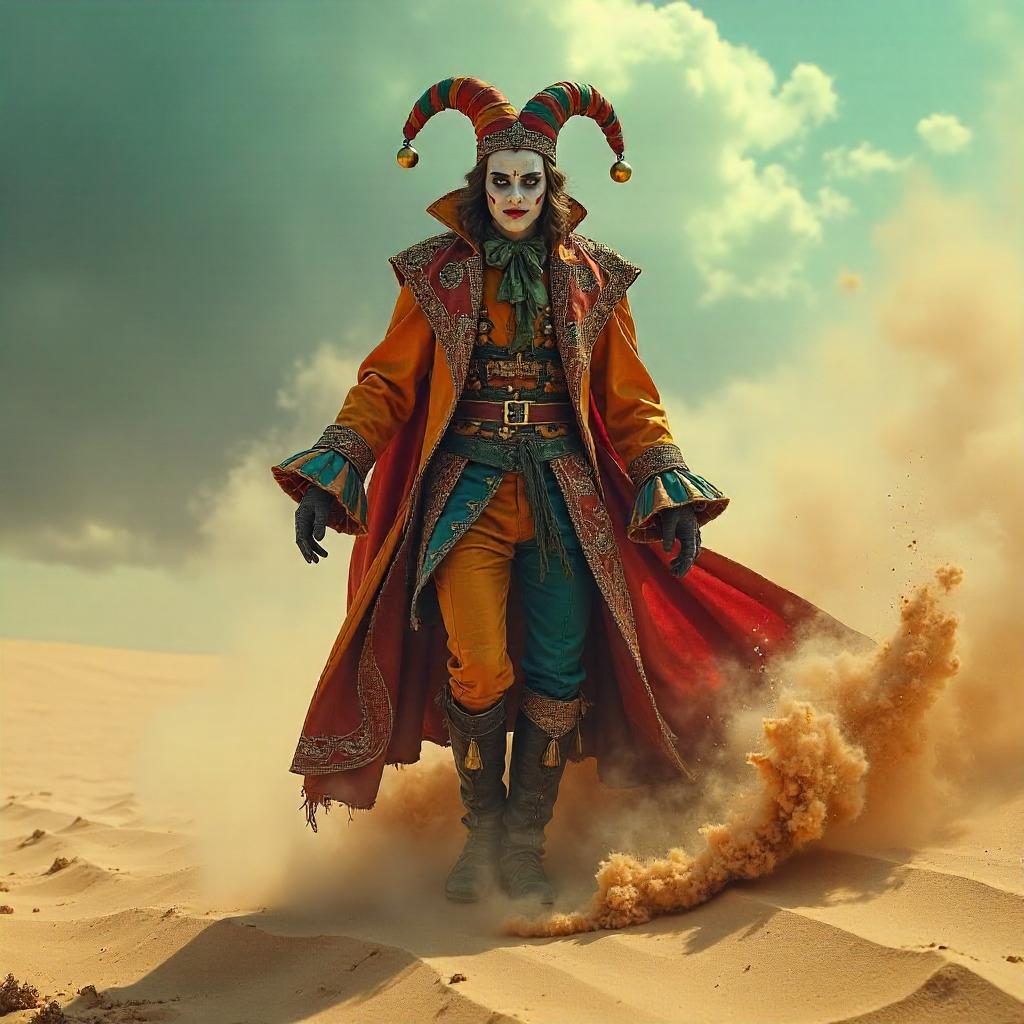 Jester in the Sandstorm: Concept Art