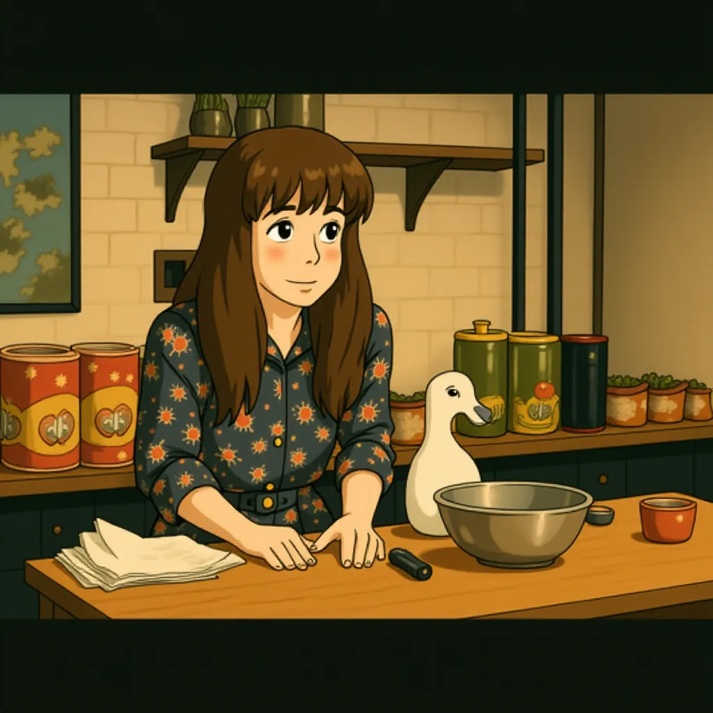 Linda Cardellini in Nonnas (2025) - Ghibli style