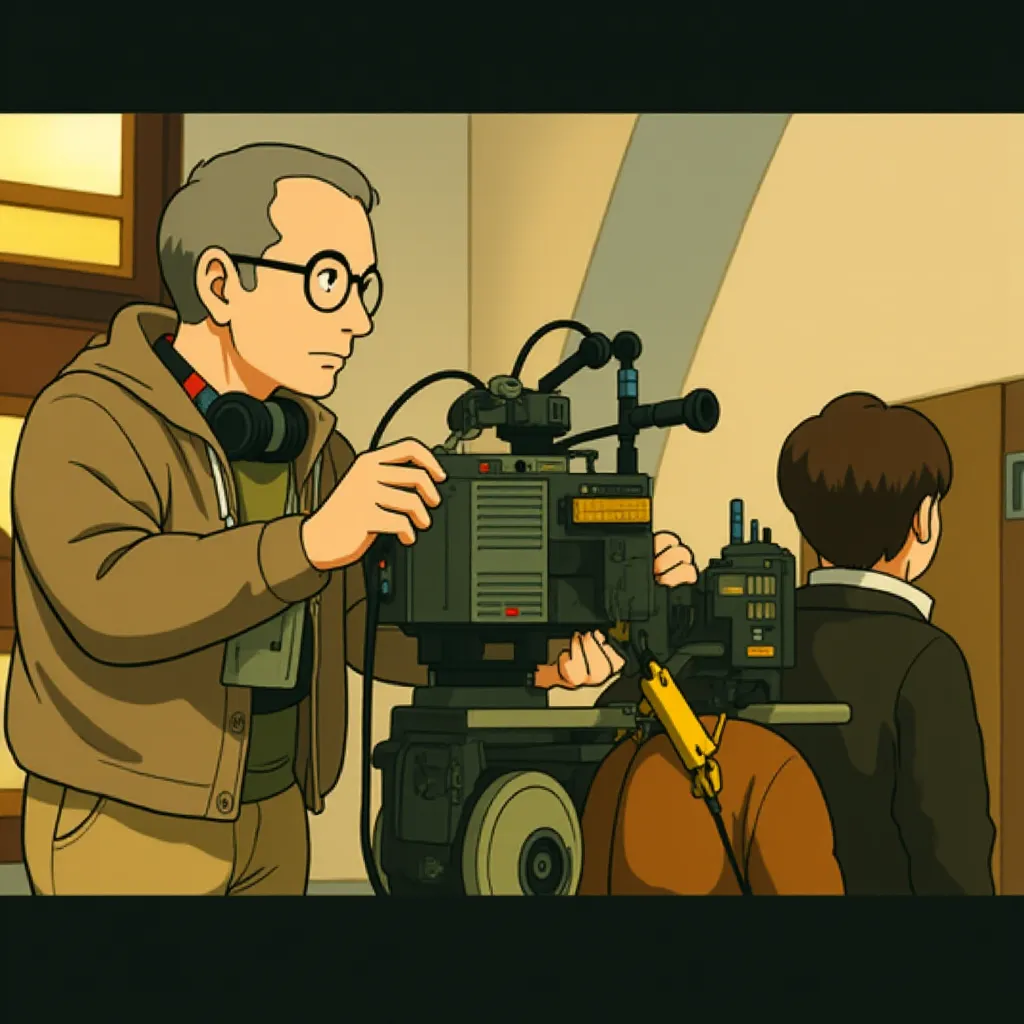 Michael Mann in Public Enemies (2009) - Anime style