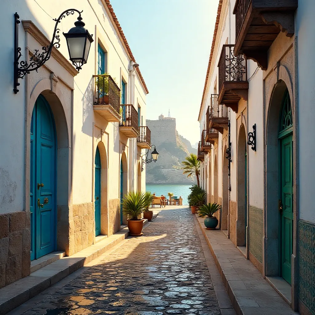 Historic Streets of El Jadida: Classic Moroccan Architecture