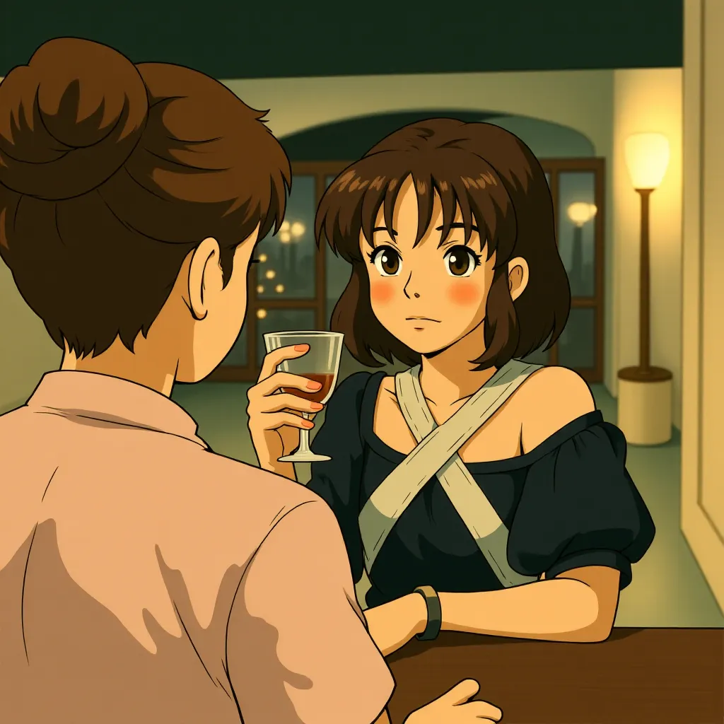 Natalie Portman and Winona Ryder in Black Swan (2010) - Anime style