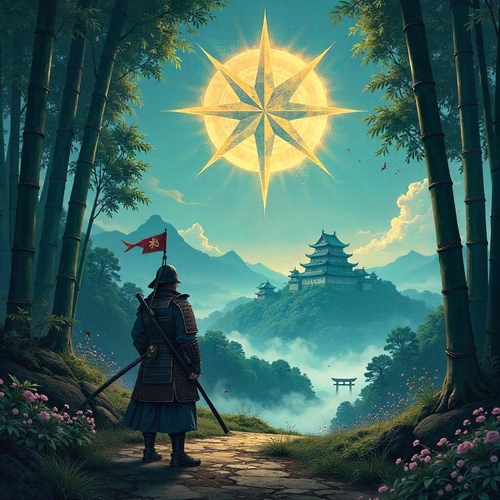 Celestial Star Sigil in Feudal Japan