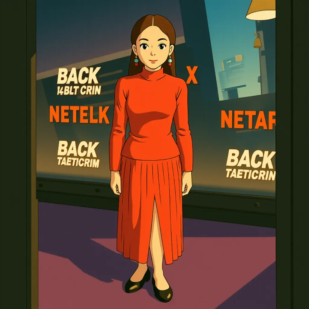 Caro Daur at an event for Back in Action (2025) - Ghibli style