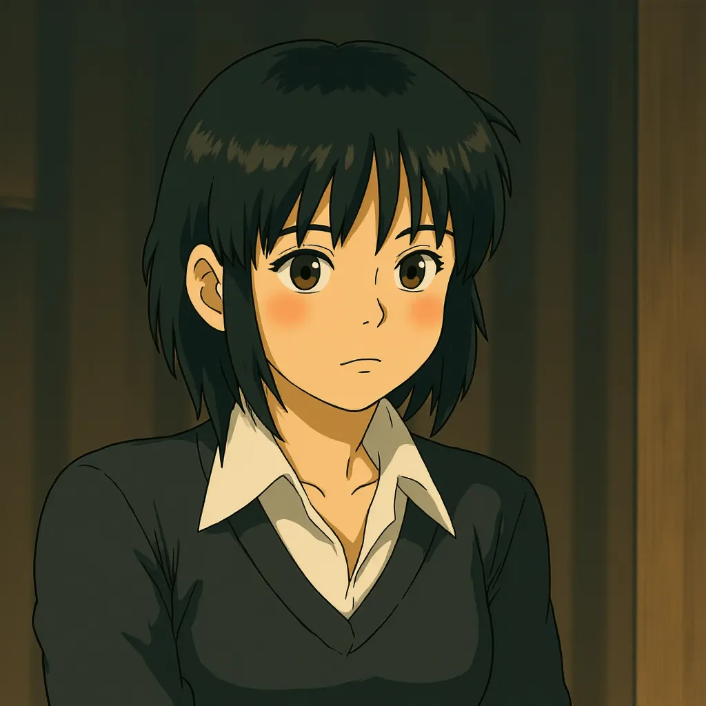 Rinko Kikuchi in Babel (2006) - Anime style