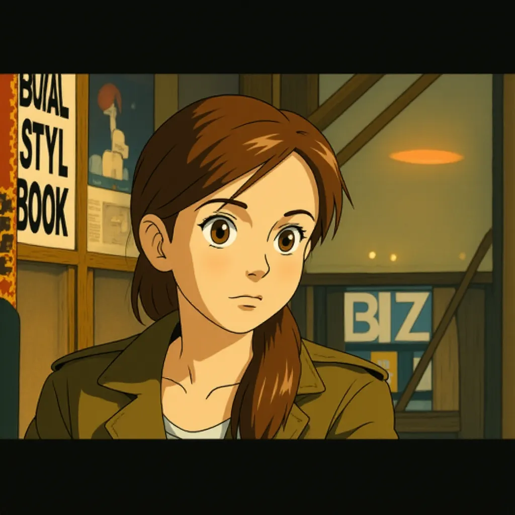 Julianne Moore in Children of Men (2006) - Anime style