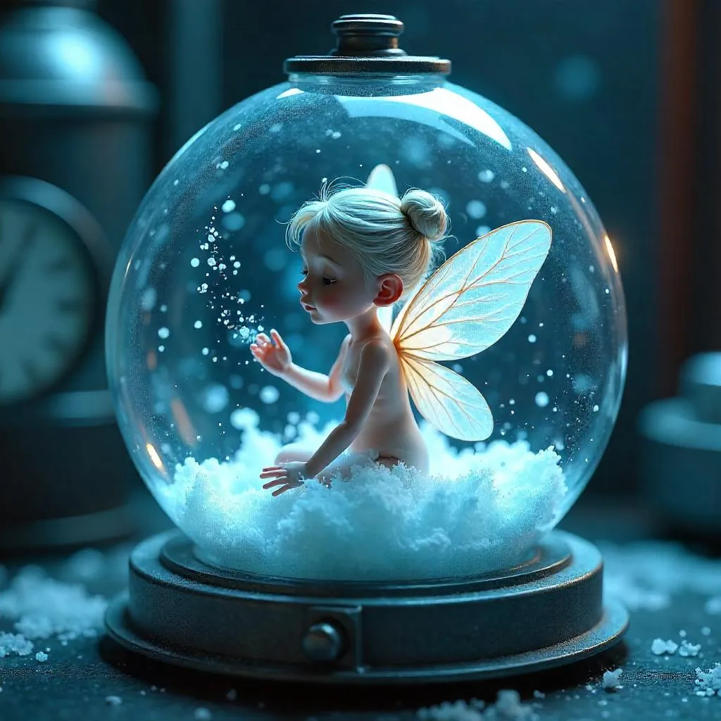 Photoreal Pixie in a Cryogenic Chamber