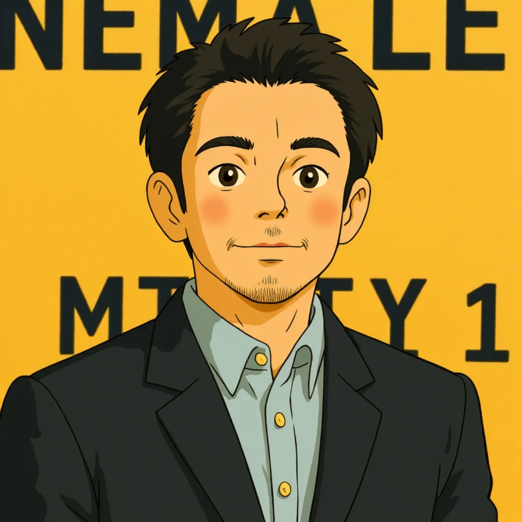 Steven Yeun at an event for Mickey 17 (2025) - Ghibli style