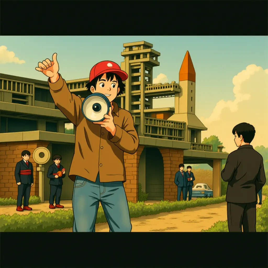 Michael Bay in Transformers: Dark of the Moon (2011) - Anime style