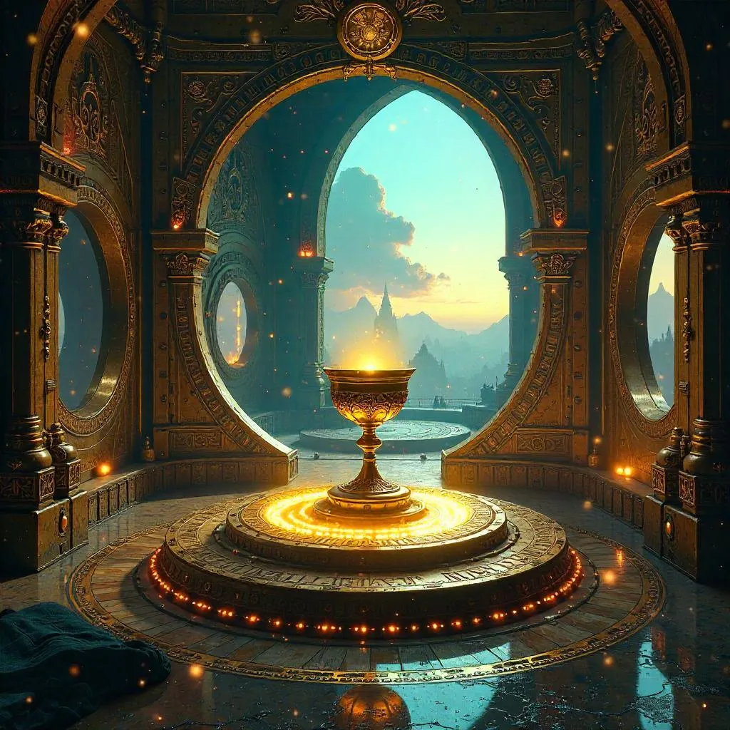 Holy Grail in the Time Machine: Concept Art