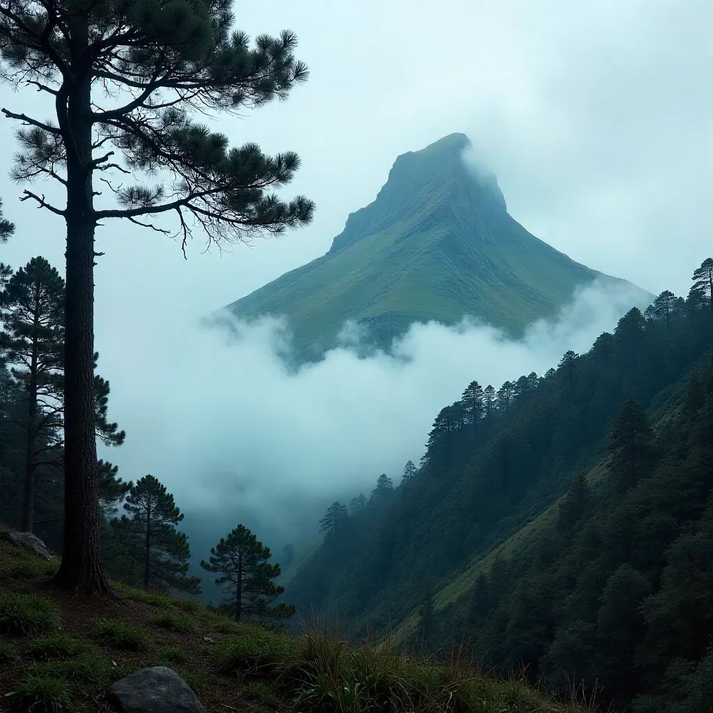 Moody Mist over Table Mountain