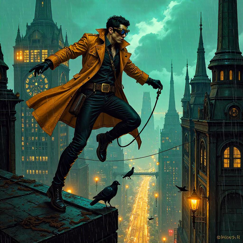 Rogue in the Clockwork City: A Comic Heist