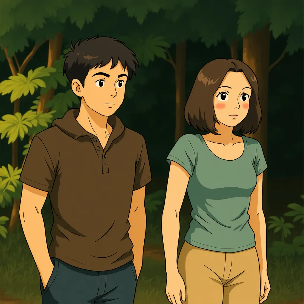 Julia Jones and Booboo Stewart in The Twilight Saga: Breaking Dawn - Part 1 (2011) - Anime style