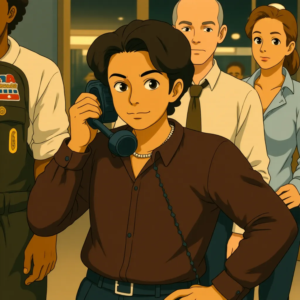 Angela Bassett, Janet McTeer, Mark Gatiss, Nick Offerman, and Charles Parnell in Mission: Impossible - The Final Reckoning (2025) - Ghibli style