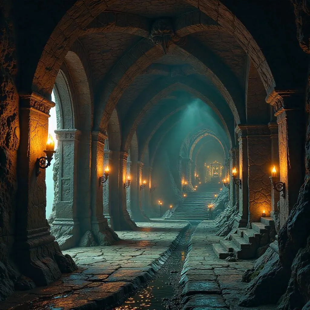 Subterranean Castle in the Catacombs
