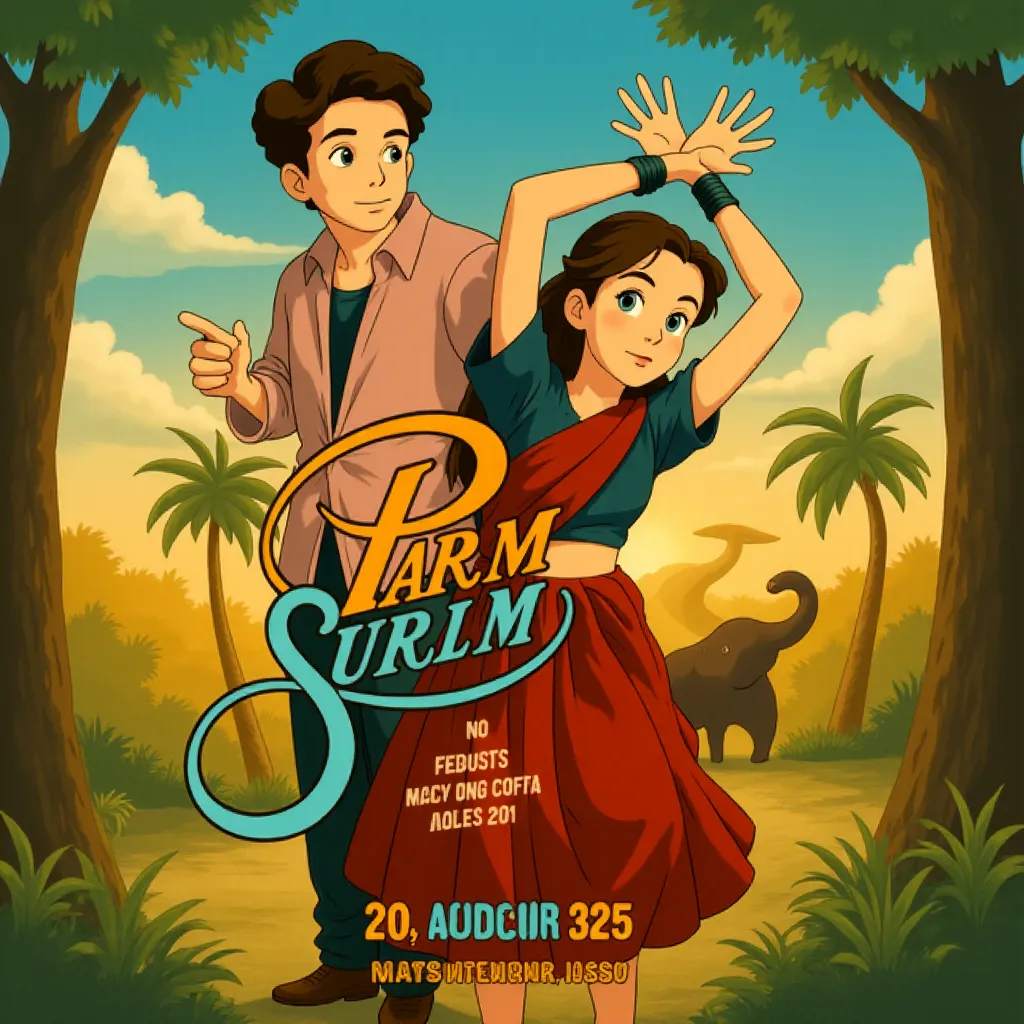 Param Sundari (2025) - Ghibli style