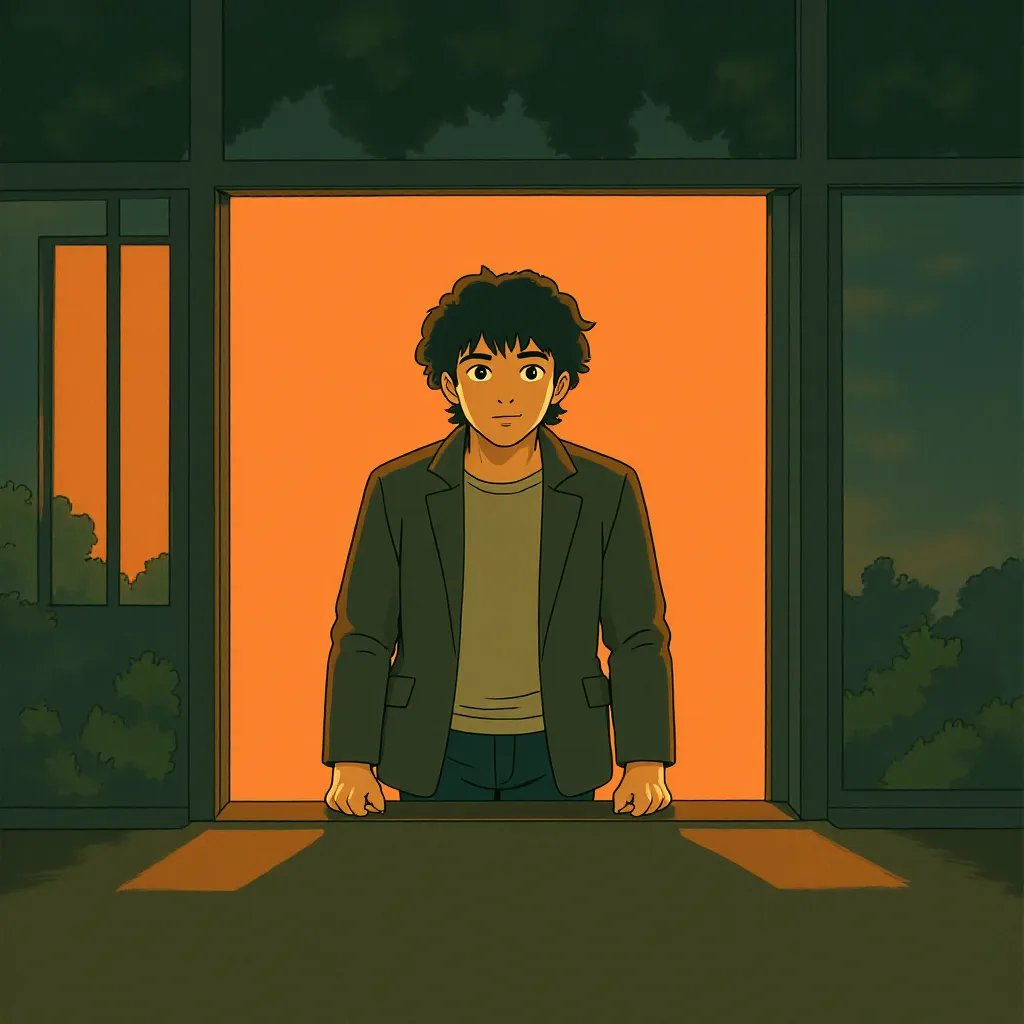 Dev Patel in Monkey Man (2024) - Anime style