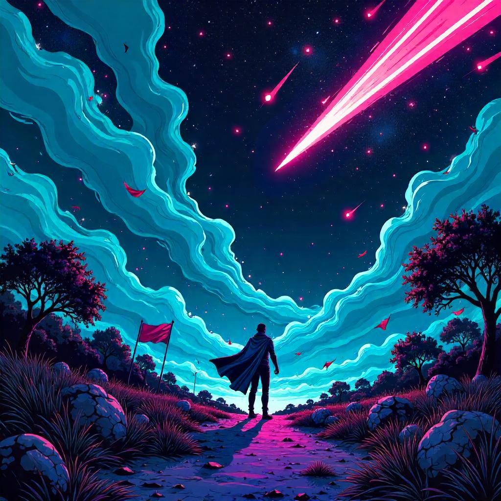Wind in a Meteor Shower: Comic Book Showdown
