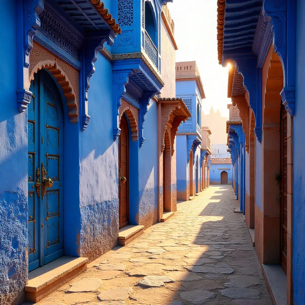 Ornate Doors of Jodhpur: Blue Fort City Entrances