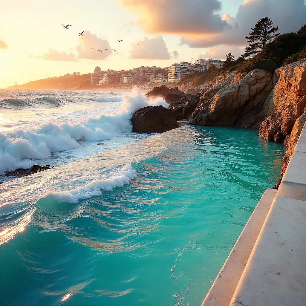 Bondi Icebergs Waves at the Ocean Pool