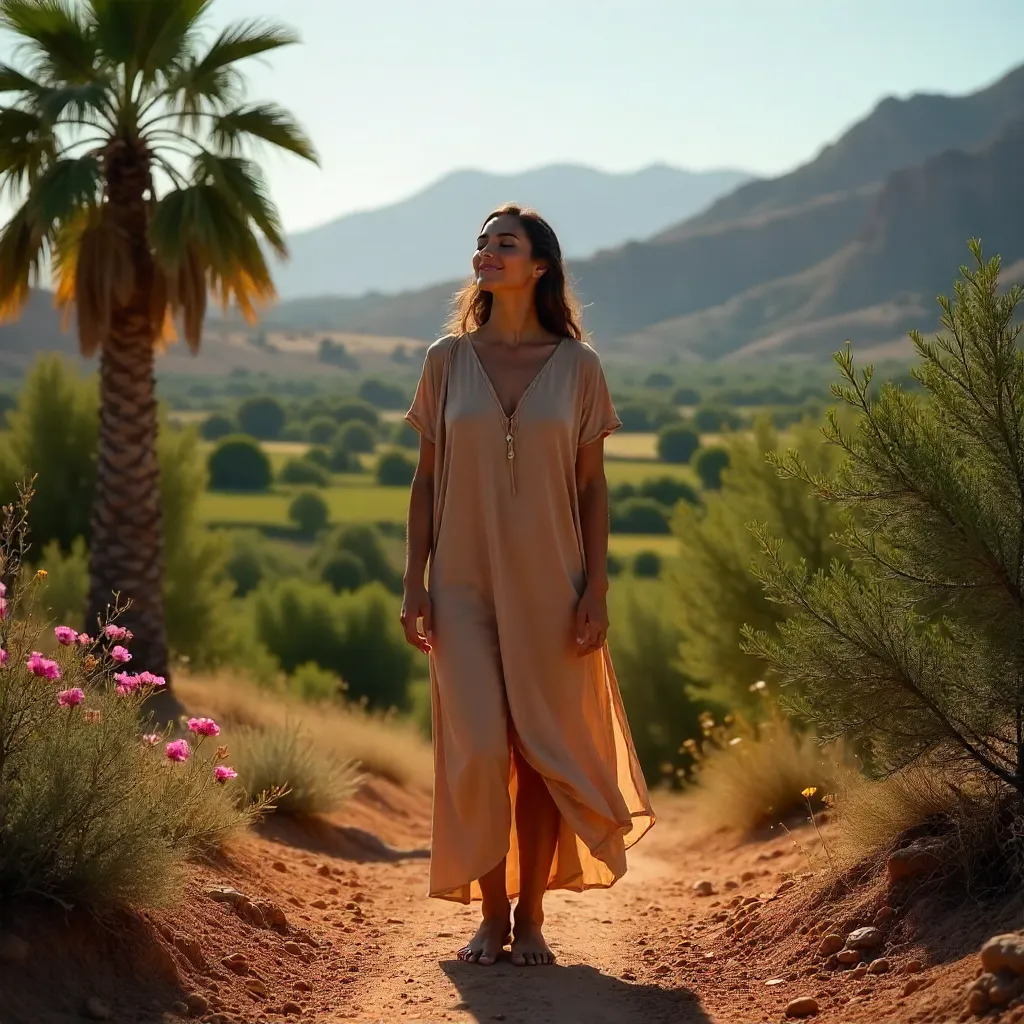 Calm in a Lush Moroccan Landscape