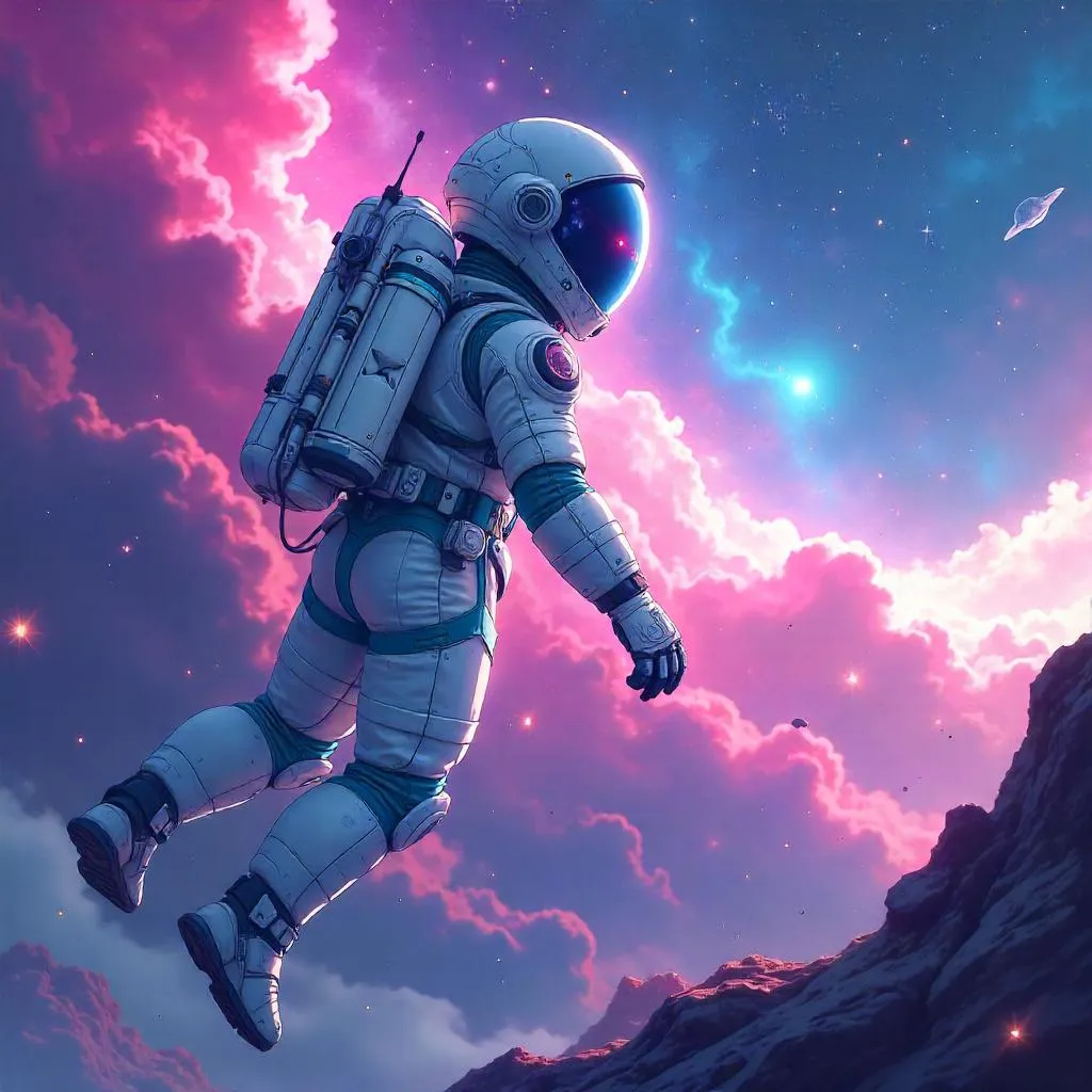 Nebula Explorer: Anime-Style Space Odyssey