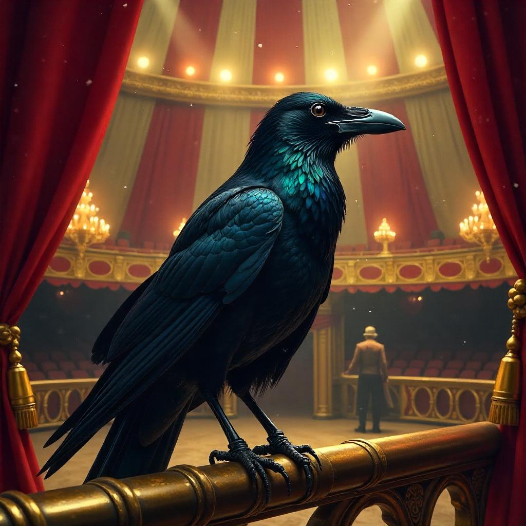 Raven in the Circus Tent: A Digital Dream