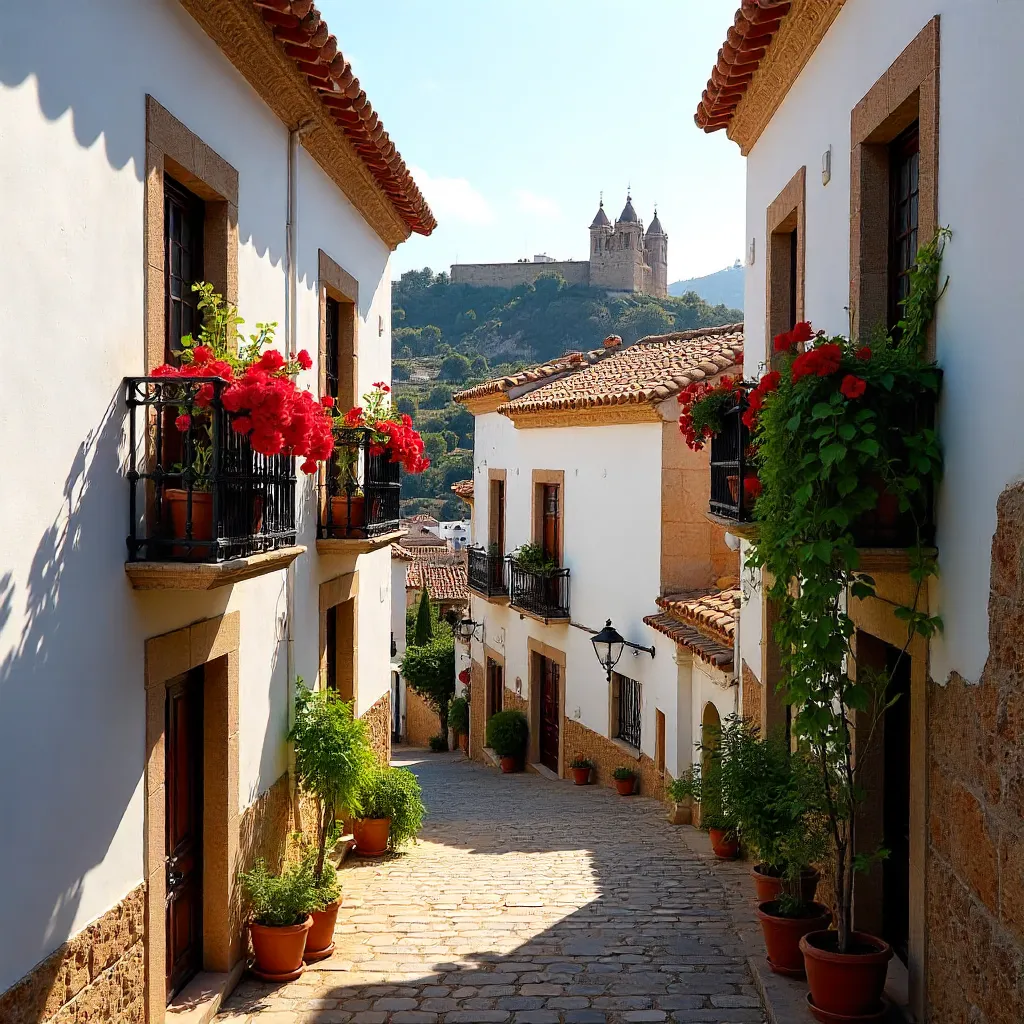 Sunlit Balconies of Antequera, Andalusia