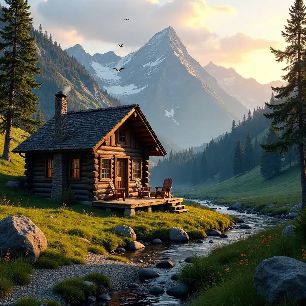 Woodland Mountain Cabin for a Tranquil Retreat