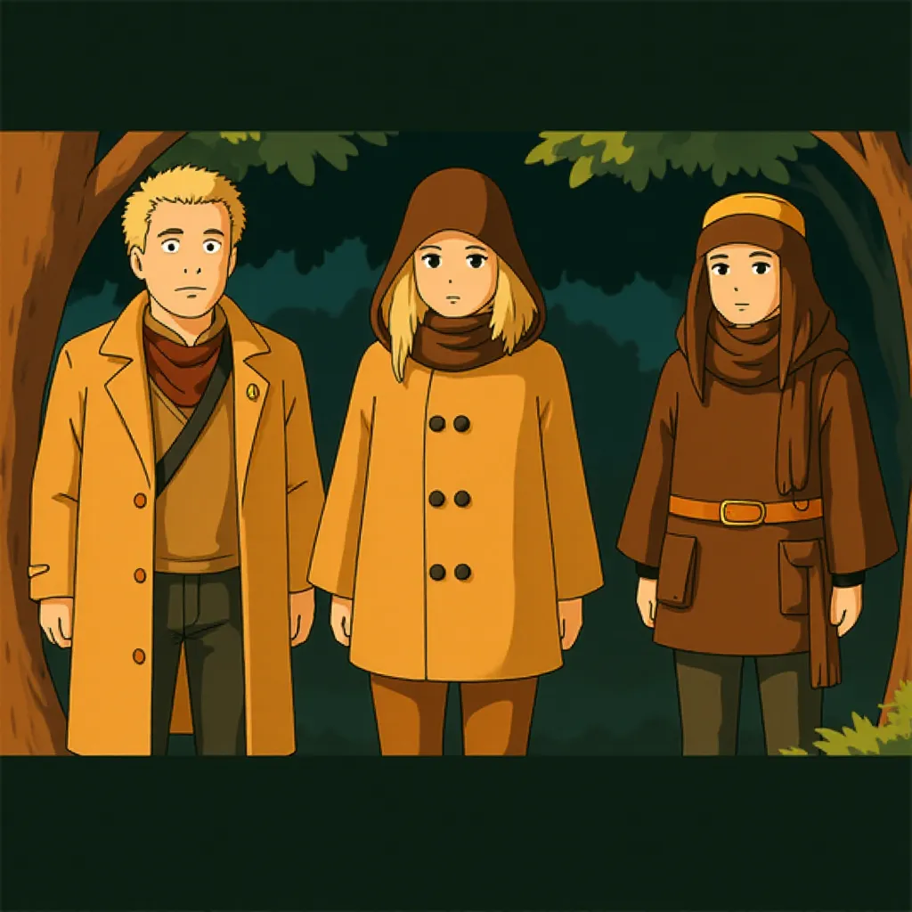Michael Douglas, Michelle Pfeiffer, and Evangeline Lilly in Ant-Man and the Wasp: Quantumania (2023) - Anime style
