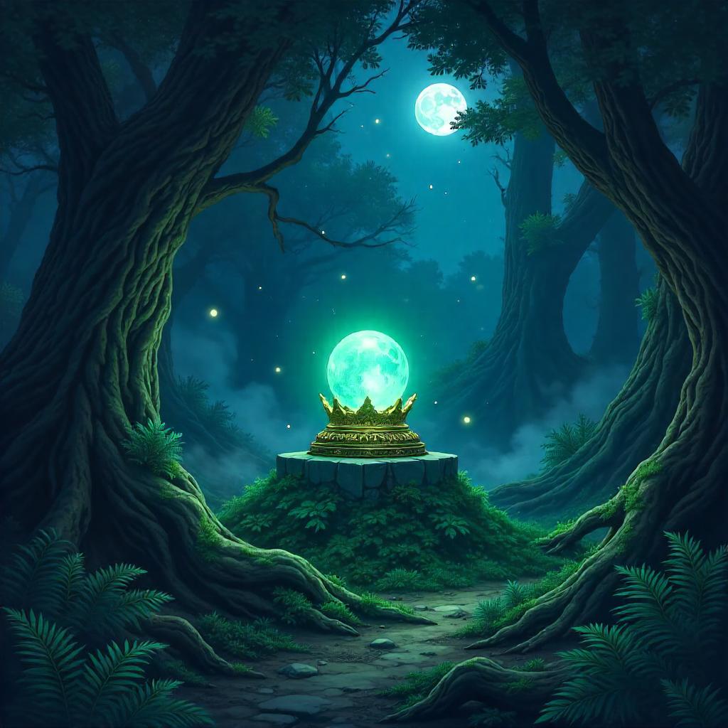 Sacred Relic in the Dark Forest (Anime)