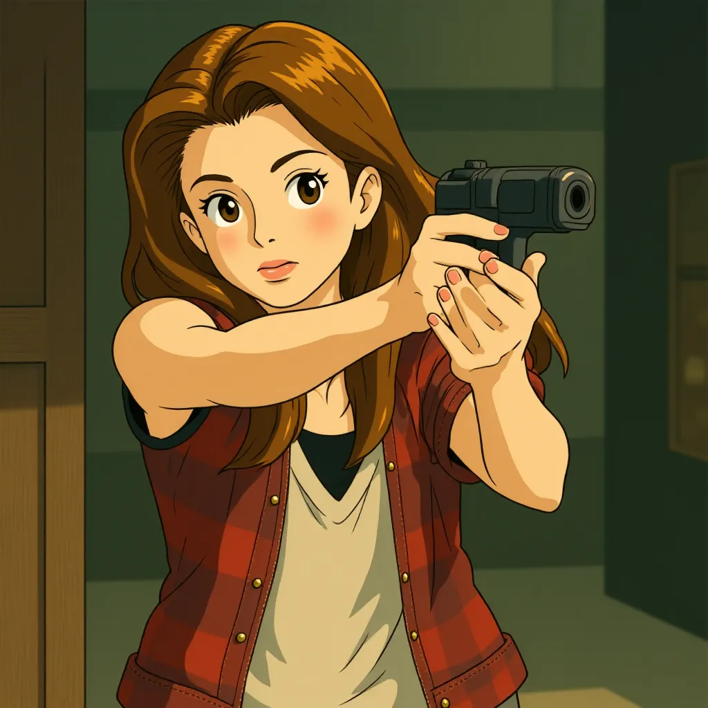 Ali Larter in Resident Evil: Afterlife (2010) - Anime style