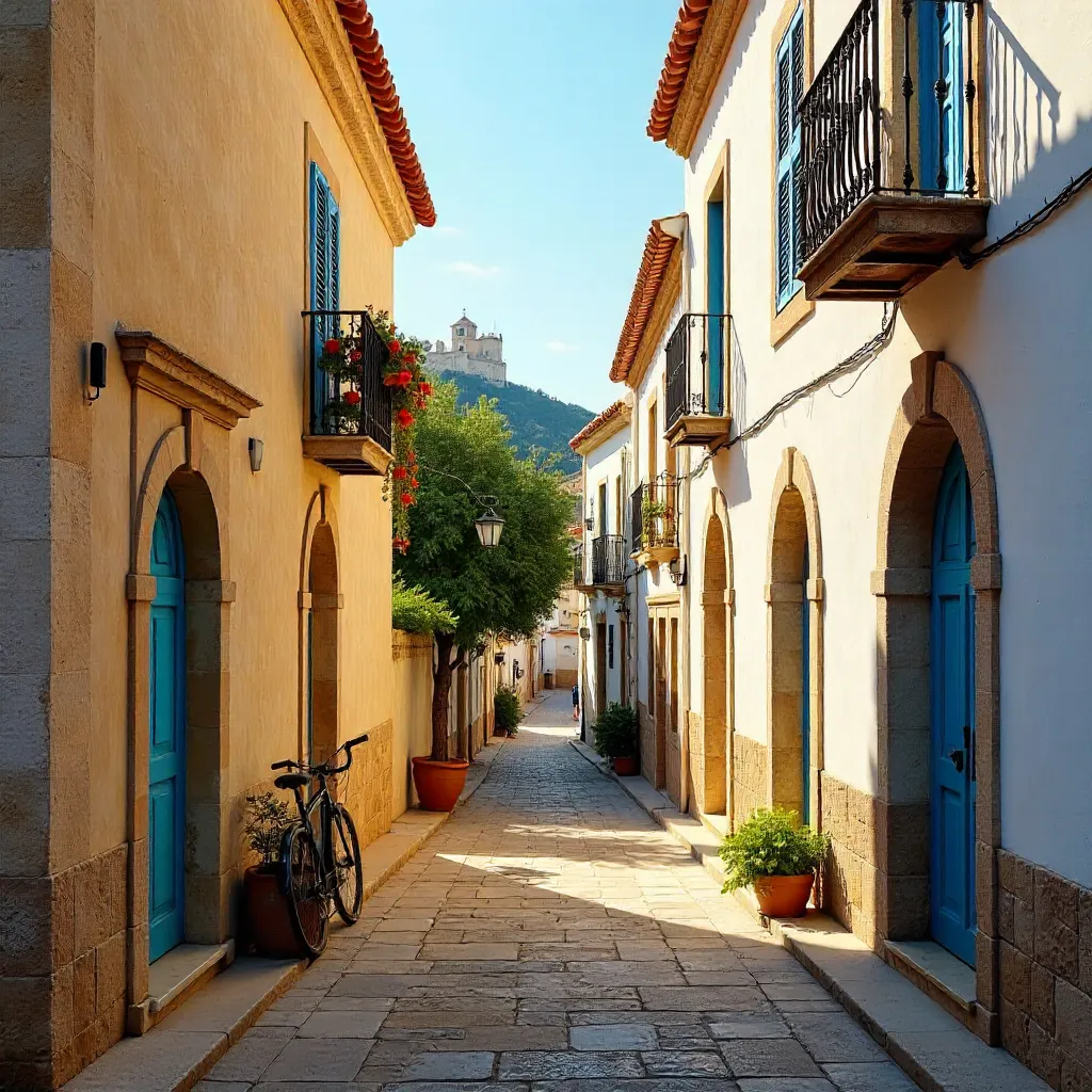 Alleyways of Palma: Mediterranean Light in Mallorca