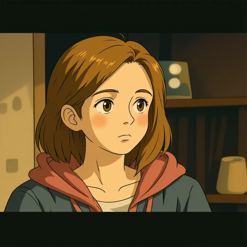 Emma Watson in Harry Potter and the Deathly Hallows: Part 2 (2011) - Anime style
