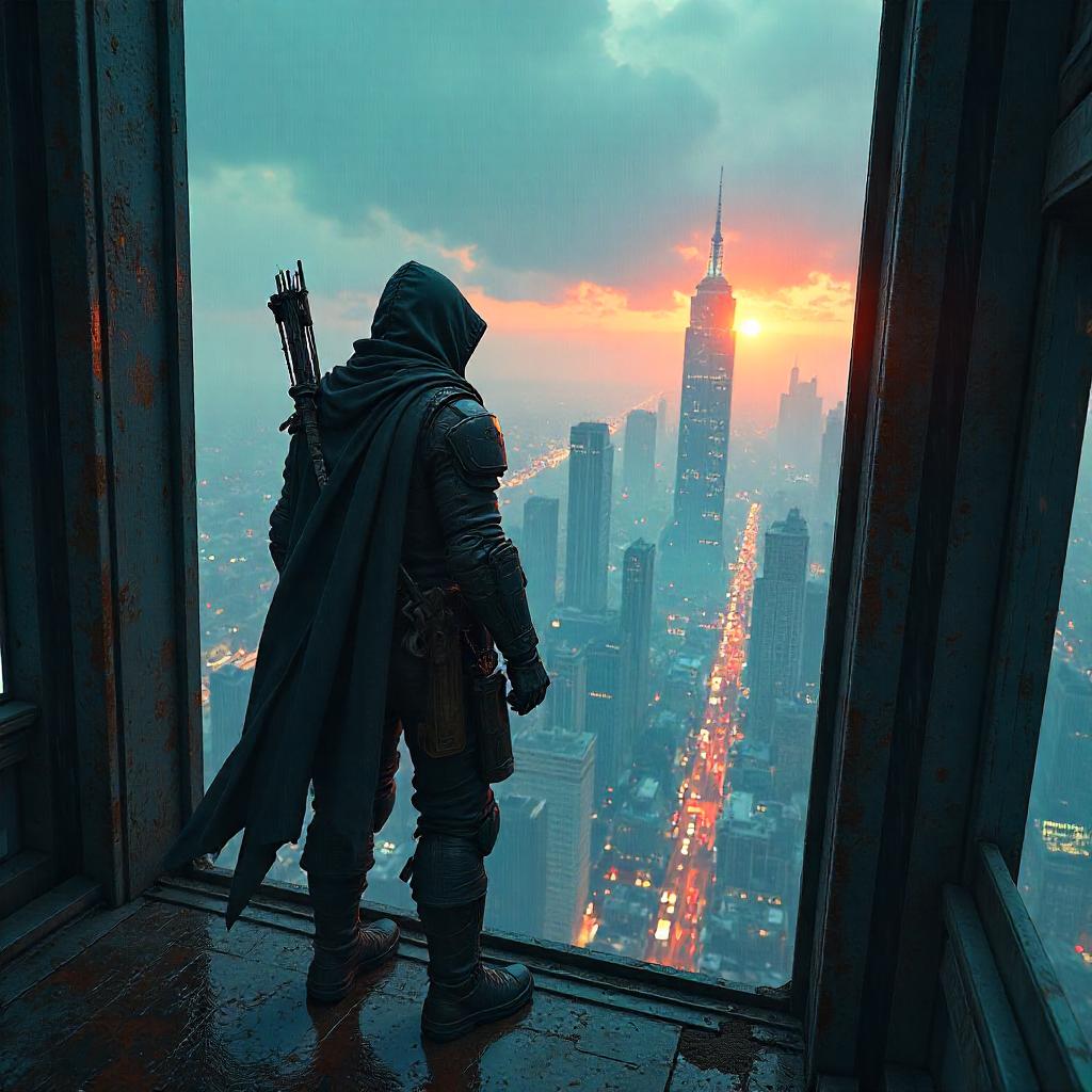 Ranger Concept Art: Skyscraper Sentinel