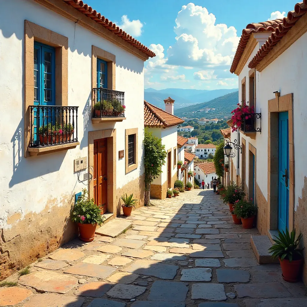 Frigiliana Cobblestone Alleys: Old-World Andalusia
