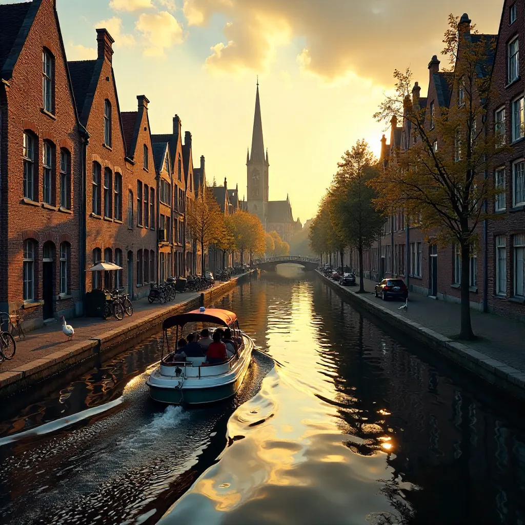 Bruges Canal Tour: Medieval Facades and Boats