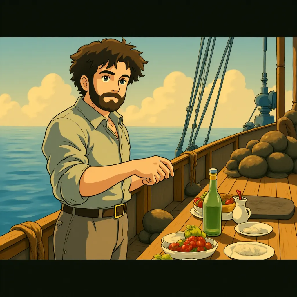 Henry Cavill in The Ministry of Ungentlemanly Warfare (2024) - Ghibli style