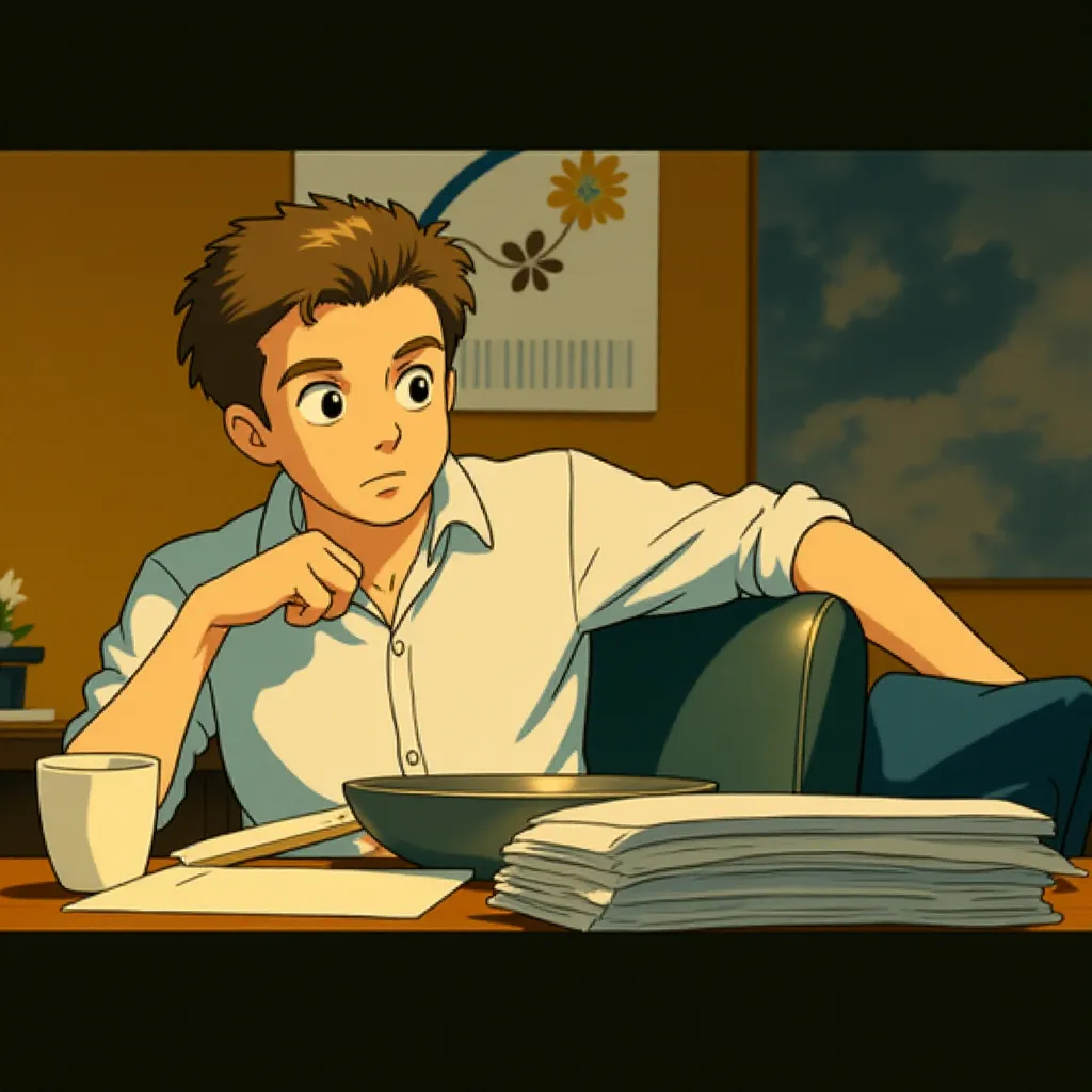 Edward Norton in The Bourne Legacy (2012) - Anime style