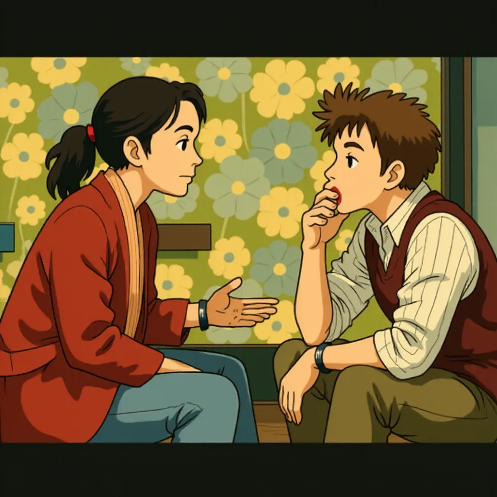 Josh Hartnett and Lucy Liu in Lucky Number Slevin (2006) - Anime style